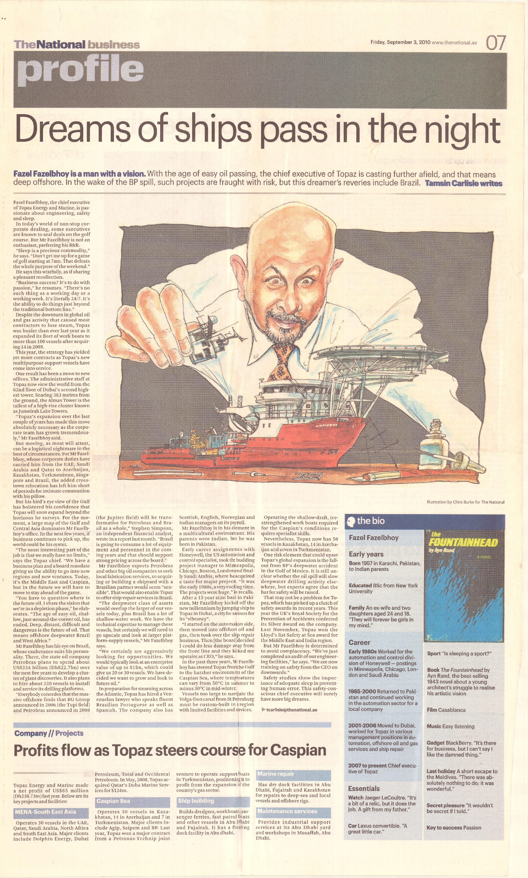 The National – September 2010