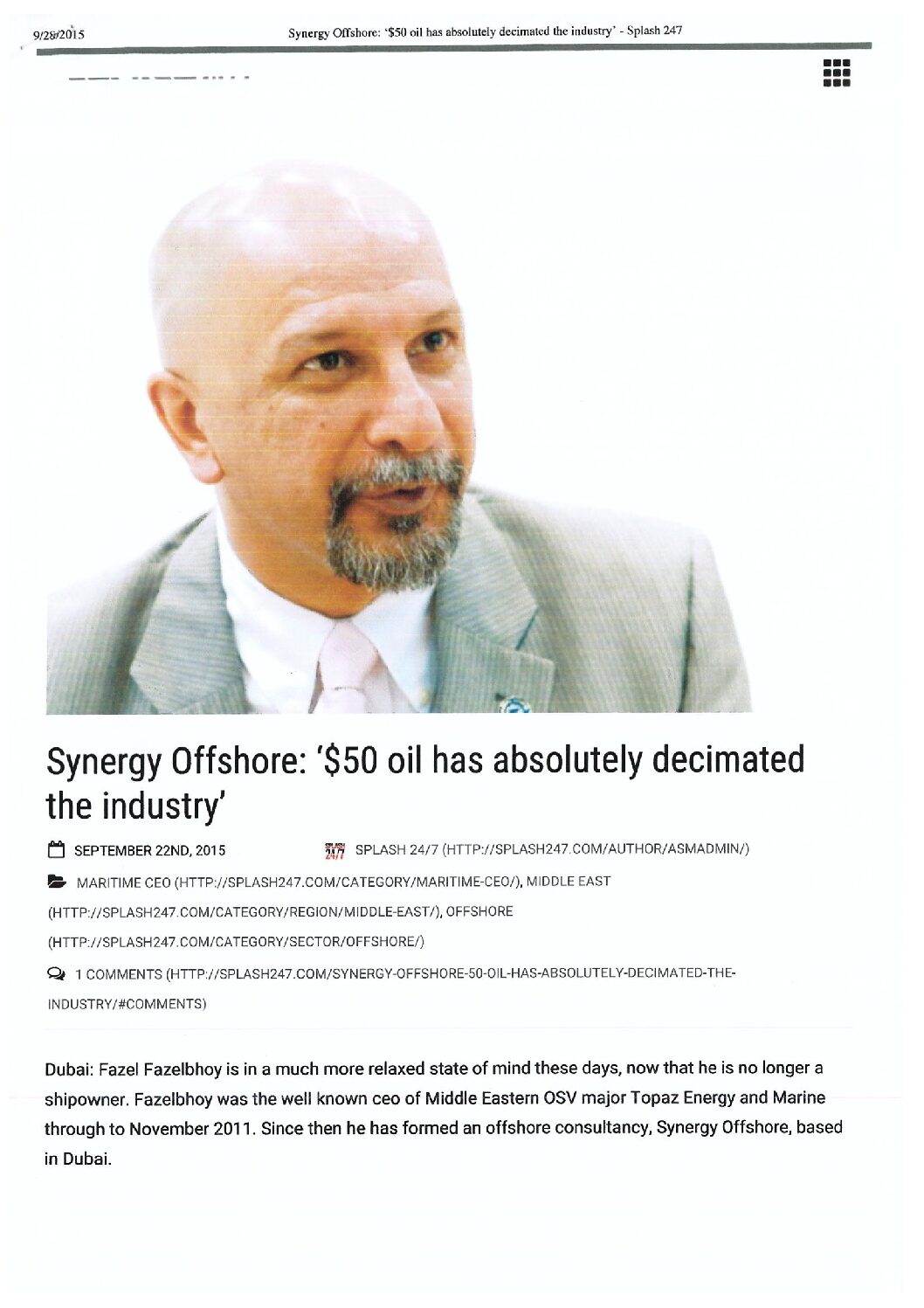 Splash 24/7 – 2015