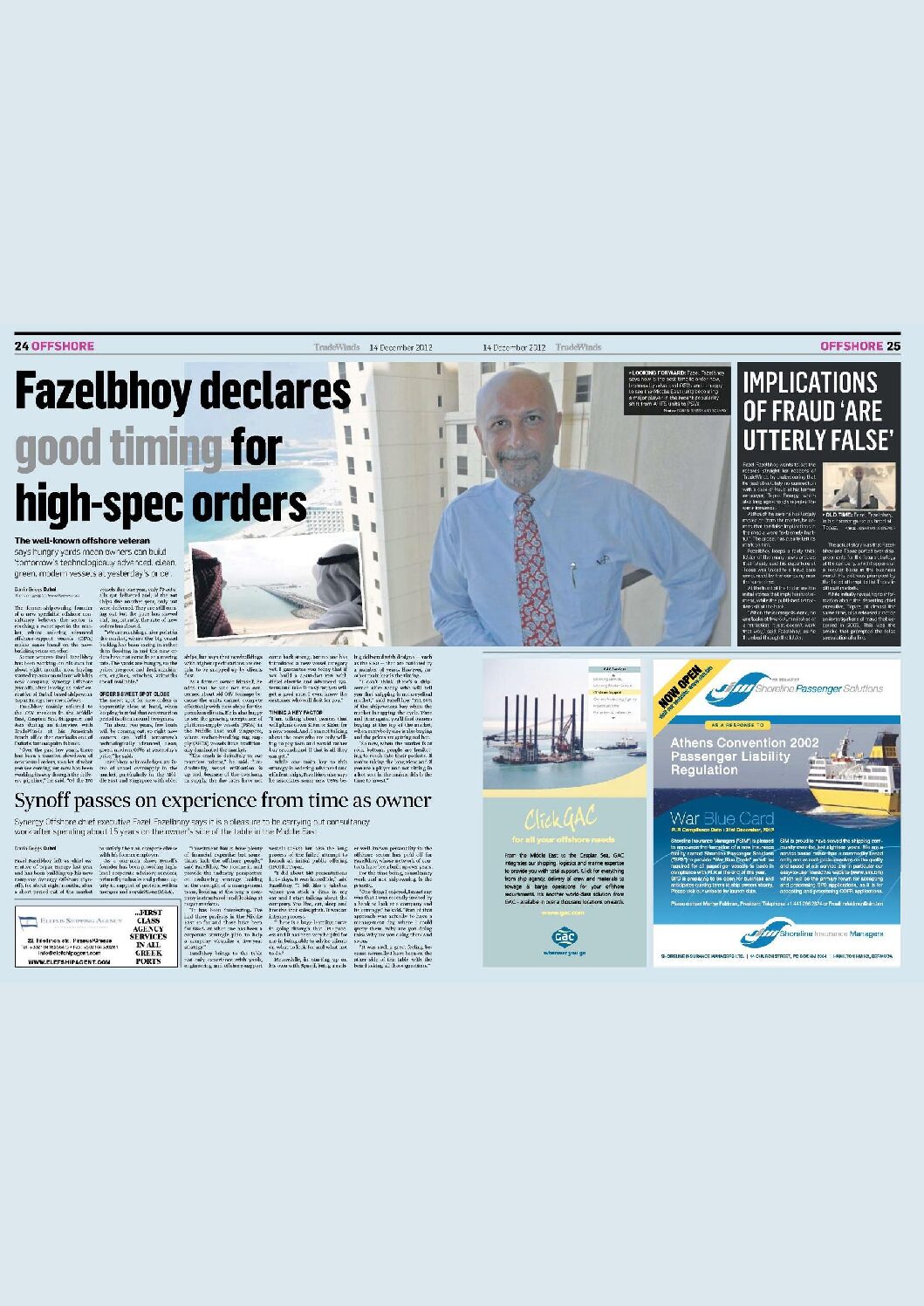 Tradewinds – December 2012